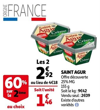 Auchan Saint Agur aanbieding