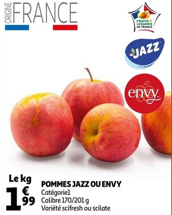 Auchan Pommes Jazz Ou Envy aanbieding