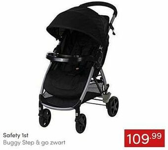 Baby & Tiener Safety 1st buggy step + go zwart aanbieding