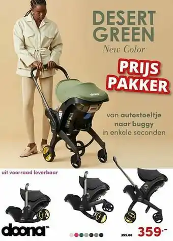 Baby & Tiener Autostoeltje naar buggy aanbieding