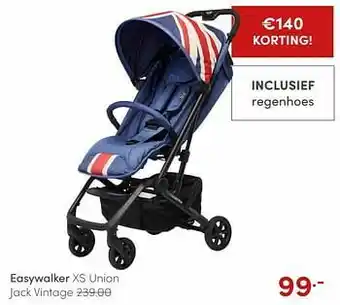 Easywalker xs union jack vintage