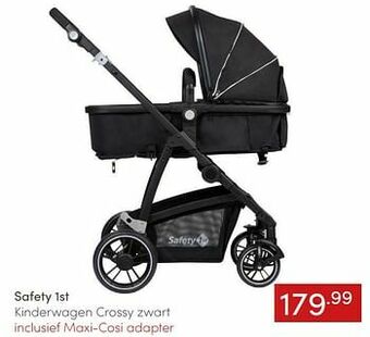 Baby & Tiener Safety 1st kinderwagen crossy zwart aanbieding