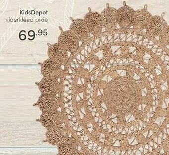 Baby & Tiener Kidsdepot vloerkleed pixie aanbieding