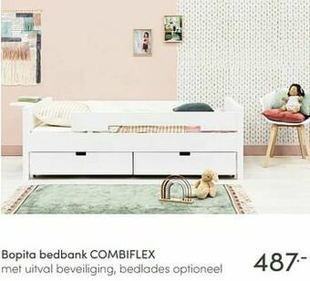 Baby & Tiener Bopita bedbank combiflex aanbieding