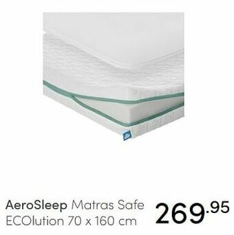 Baby & Tiener Aerosleep matras safe ecolution aanbieding