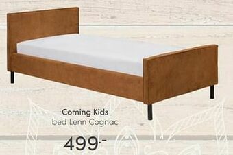 Baby & Tiener Coming kids bed lenn cognac aanbieding