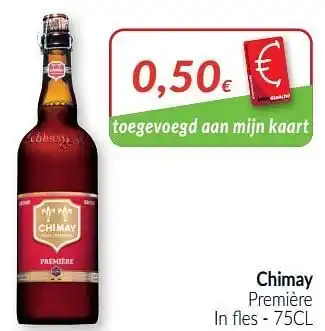 Chimay première 75cl
