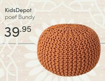 Baby & Tiener Kidsdepot poef bundy aanbieding