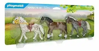 Dreamland PLAYMOBIL Country 70683 3 paarden aanbieding