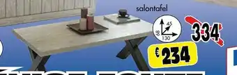 Budget Meubelen Salontafel aanbieding