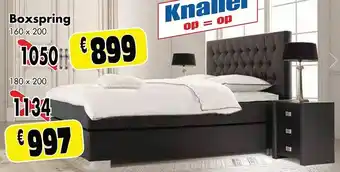Budget Meubelen Boxspring 160x200 aanbieding