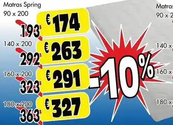 Matras Spring 90x200