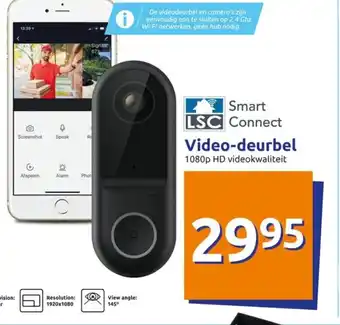 Action Smart Connect Video-deurbel aanbieding