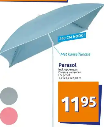 Action Parasol 240 cm aanbieding