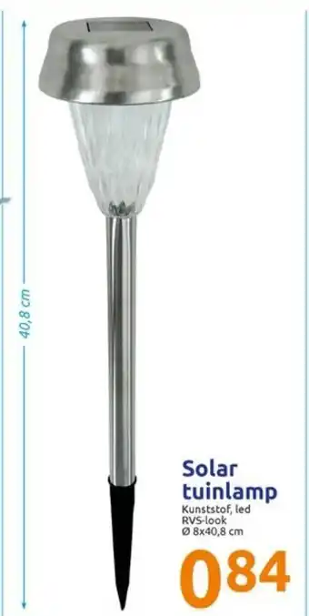 Action Solar tuinlamp 40.8 cm aanbieding