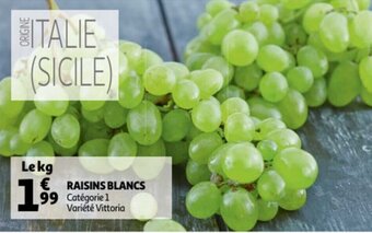 Auchan Raisins blancs aanbieding