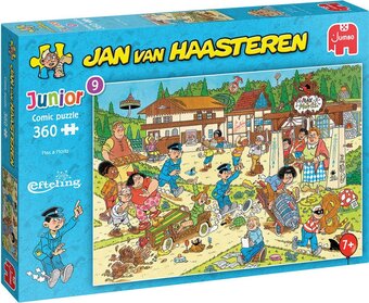 Bol.com Jan van haasteren junior max & moritz efteling 360 stukjes - kinderpuzzel aanbieding