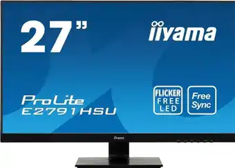 Iiyama prolite e2791hsu-b1 - full hd tn monitor - 27 inch