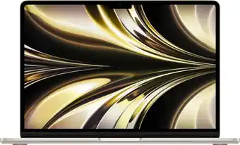 Bol.com Apple macbook air (2022) mly23n/a - 13.6 inch - apple m2 - 512 gb - sterrenlicht - qwerty aanbieding