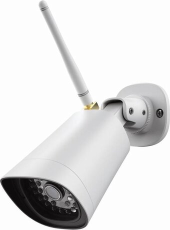 Bol.com Klikaanklikuit ipcam-3500 - beveiligingscamera buiten - wit aanbieding