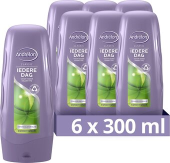 Bol.com Andrélon classic iedere dag conditioner - 6 x 300 ml - voordeelverpakking aanbieding