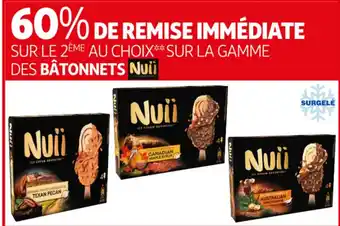 Auchan Des Batonnets nuii aanbieding