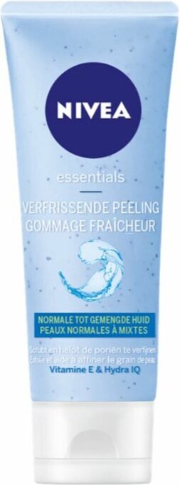Bol.com Nivea egaliserend bio rijst scrub - bio blauwe bes normale huid - 75ml aanbieding