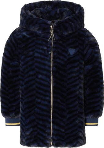 Noppies jas nurren - black iris - maat 104