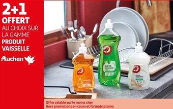 Auchan 2+1 Offert Au Choix Sur La Gamme aanbieding