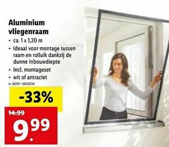Lidl Aluminium vliegenraam aanbieding