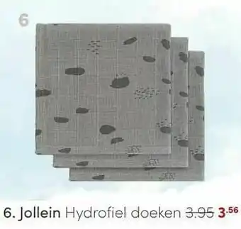 Baby & Tiener Jollein hydrofiel doeken aanbieding