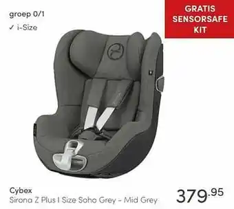 Baby & Tiener Cybex sirona z plus i size soho grey - mid grey aanbieding