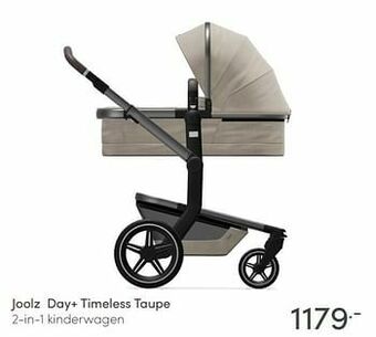 Baby & Tiener Joolz day+ timeless taupe 2-in-1 kinderwagen aanbieding