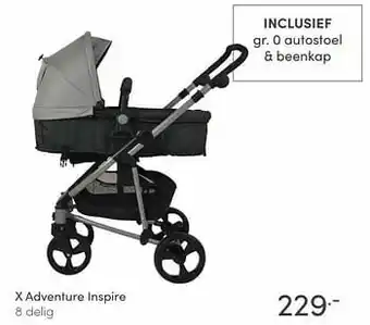 Baby & Tiener X adventure inspire 8 delig aanbieding
