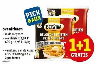 Belviva ovenfrieten