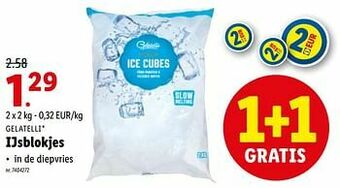 Lidl Ijsblokjes aanbieding
