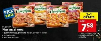Lidl Pizza casa di mama aanbieding