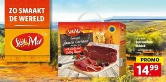 Serranoham in blok