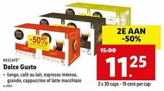 Lidl Dolce gusto aanbieding