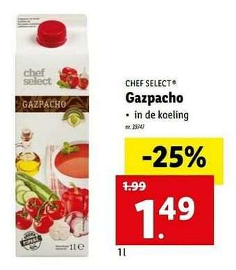Lidl Gazpacho aanbieding