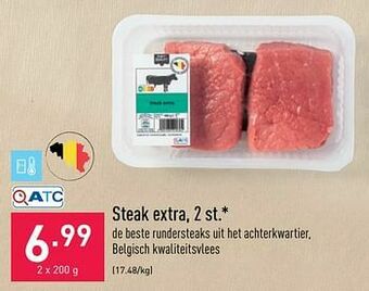 ALDI Steak extra aanbieding