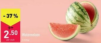 ALDI Watermeloen aanbieding
