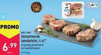 Gemarineerde lamskotelet