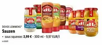 Lidl Saus squeeze aanbieding