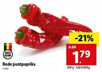 Rode puntpaprika