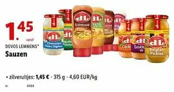 Sauzen zilveruitjes