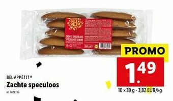 Lidl Zachte speculoos aanbieding