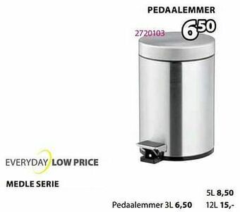 Jysk Medle pedaalemmer aanbieding