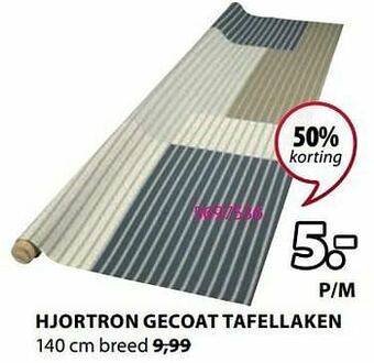 Jysk Hjortron gecoat tafellaken aanbieding