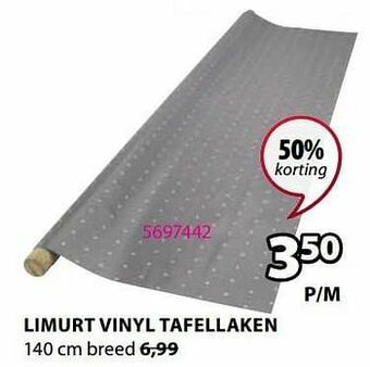 Jysk Limurt vinyl tafellaken aanbieding